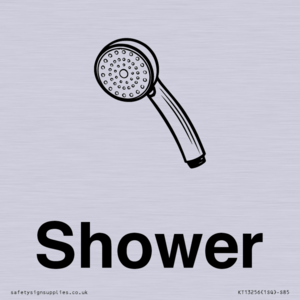 Dementia Shower sign